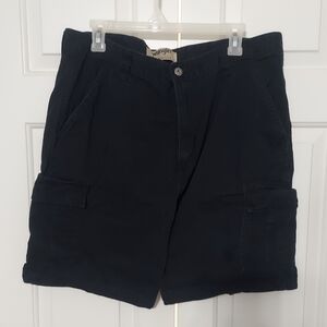 Wrangler Men's Black Cargo Shorts